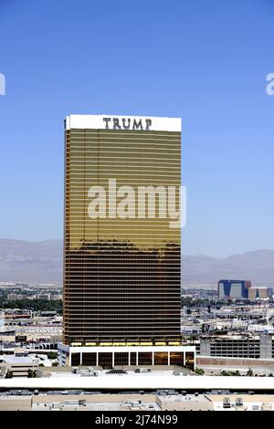 Trump Tower in Las Vegas, USA, Nevada Stock Photo