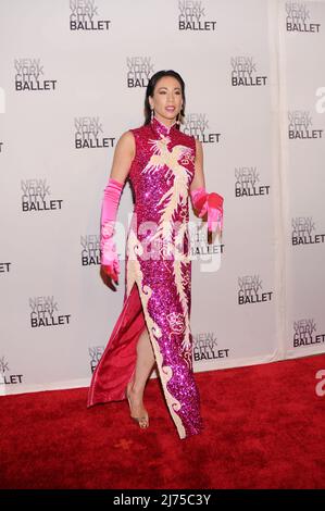 Georgina Pazcoguin attends the New York City Ballet 2022 Spring Gala at Lincoln Center in New York City. (Photo by Efren Landaos / SOPA Images/Sipa USA) Stock Photo