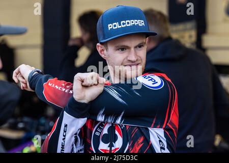 Brady Kurtz.  Belle Vue Aces.  Australian international speedway rider Stock Photo