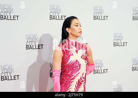 Georgina Pazcoguin attends the New York City Ballet 2022 Spring Gala at Lincoln Center in New York City. (Photo by Efren Landaos / SOPA Images/Sipa USA) Stock Photo