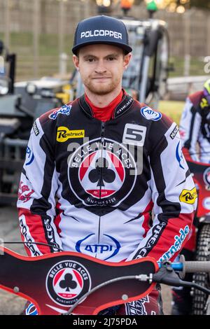 Belle Vue Aces' Brady Kurtz in Red leading team mate Belle Vue Aces ...