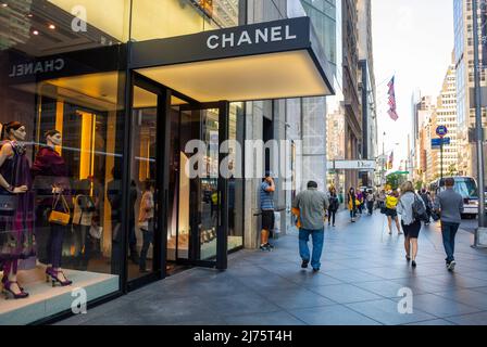 United States, New York city, Manhattan, 5th Avenue, Louis Vuitton building  by Japanese architect, Stock Photo, Picture And Rights Managed Image.  Pic. HMS-HEM220600