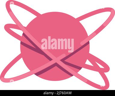 Studying chemistry and physics semi flat color vector object Stock Vector