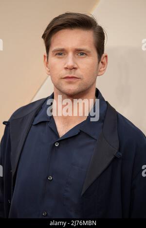 Actor Allen Leech attends the premiere of "Downton Abbey: A New Era" at