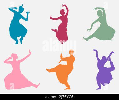 kuchipudi dance images outline