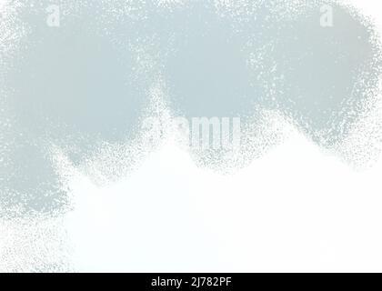 gray roller paint strokes on white background. abstract texture. Stock Photo