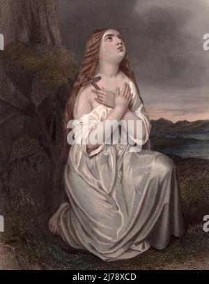 Maria Magdalena, Mary of Magdala, New Testament Stock Photo