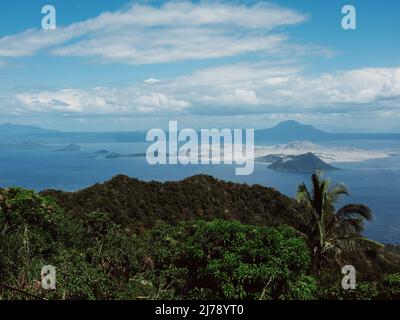 Taal Volcano Tagaytay Philippines Stock Photo