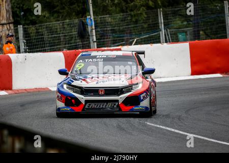 09 TASI Attila (HUN), Équipe LIQUI MOLY Engstler, Honda Civic Type R TCR, action during the WTCR - Race of France 2022, 1st round of the 2022 FIA World Touring Car Cup, from May 7 to 8 in Pau, France - Photo Gregory Lenormand / DPPI Stock Photo