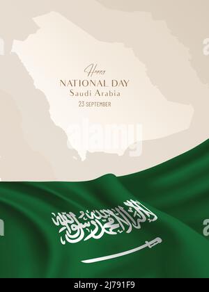 National Day of Saudi Arabia Stock Vector