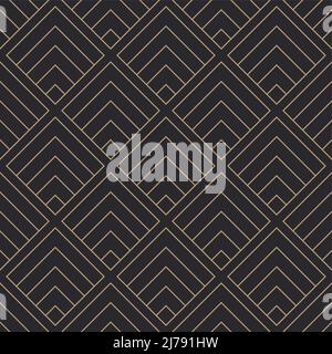 Vector seamless pattern. Repeating geometric Stock Vector