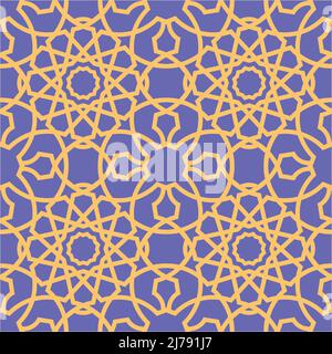 Vector seamless pattern. oriental pattern Stock Vector