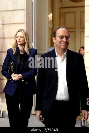 Xavier niel with delphine hi-res stock photography and images - Alamy
