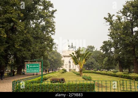 victoria memorial, kolkata,west bengal, india, December 2019 Stock Photo