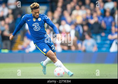 London, UK. 07th May, 2022. Reece James of Chelsea during the Premier League match between Chelsea and Wolverhampton Wanderers at Stamford Bridge, London, England on 7 May 2022. Photo by Salvio Calabrese. Editorial use only, license required for commercial use. No use in betting, games or a single club/league/player publications. Credit: UK Sports Pics Ltd/Alamy Live News Stock Photo