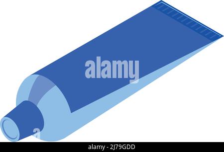 medical tube ointment Stock Vector