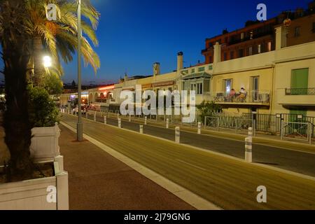 Nizza, Promenade des Anglais // Nice, Promenade des Anglais Stock Photo