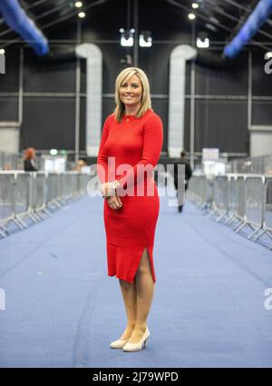 DUP's Diane Forsythe at the Titanic Exhibition Centre, Belfast for the ...