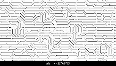 Circuit Board texture Background, seamless pattern Stock Vector Image ...