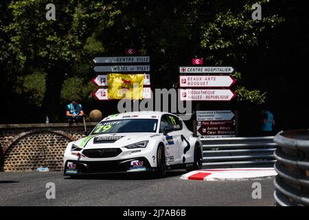 79 HUFF Rob (GBR), Zengo Motorsport, CUPRA Leon Competición, action during the WTCR - Race of France 2022, 1st round of the 2022 FIA World Touring Car Cup, from May 7 to 8 in Pau, France - Photo Antonin Vincent / DPPI Stock Photo