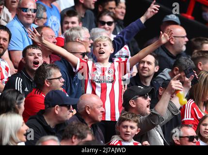 Sheffield, England, 7th May 2022. Daniel Jebbison of Sheffield Utd ...