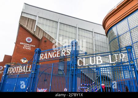 Ibrox football stadium, the home ground of Rangers Football Club, Govan,  Glasgow, Scotland, UK Stock Photo - Alamy