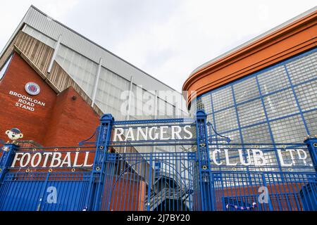 Ibrox stadium home ground to Glasgow Rangers FC Glasgow Scotland Stock  Photo - Alamy