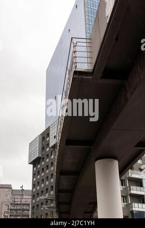 The modern office buildings in Bilbao Stock Photo - Alamy
