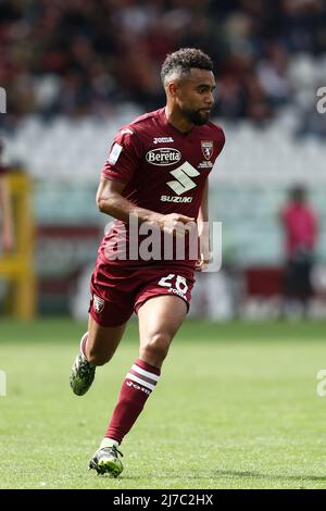 Koffi Djidji (Torino FC) during Torino FC vs SSC Napoli, italian