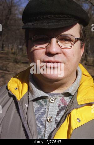 Romanian journalist, writer and literary critic I. T. Morar, approx. 2004 Stock Photo