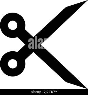 Flat Design Simple Icon Scrapbook Scissors Stock Illustration - Download  Image Now - 2015, Clip Art, Connection - iStock