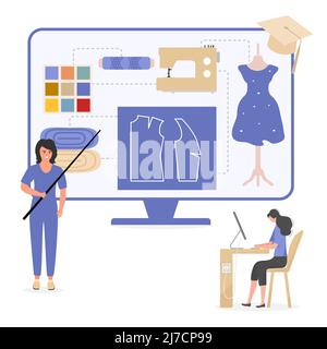 https://l450v.alamy.com/450v/2j7cp99/vector-illustration-seamstress-teaching-people-at-sewing-classes-online-course-or-workshop-sewing-tools-dressmaking-tailoring-school-for-beginners-2j7cp99.jpg