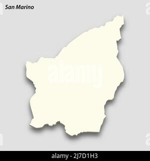 Line map of San Marino vector stock illustration design template ...
