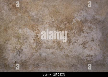 handmade light brown and white photography backdrop, empty full frame background, top down view Stock Photo