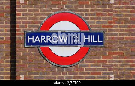 4 May 2022 - London, UK: TFL sign indicating Pimlico Station Stock ...