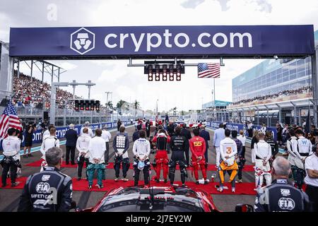 Miami, USA, 08/05/2022, Ambiance during the Formula 1 Crypto.com Miami Grand Prix 2022, 5th round of the 2022 FIA Formula One World Championship, on the Miami International Autodrome, from Miami Gardens, Florida, United States of America, May 8/05/2022, - Photo: Xavi Bonilla/DPPI/LiveMedia Stock Photo