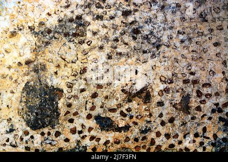 Old  bricks wall pattern. Medieval stone wall.  Background, texture Stock Photo