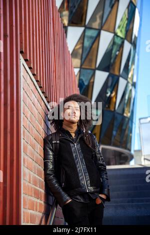 Young man looking away Stock Photo