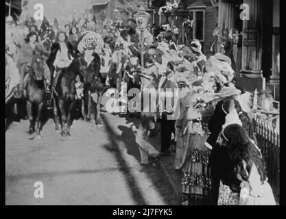 Birth of a Nation 1915 vintage still Stock Photo