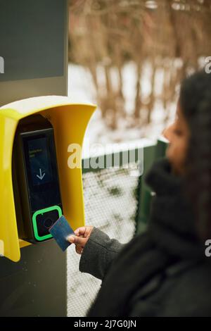 Paying for Public Transport Ticket in Krakow Stock Photo - Alamy