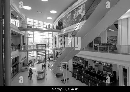 Mercedes-Benz World , Brooklands Drive, Weybridge, Surrey, England, UK Stock Photo