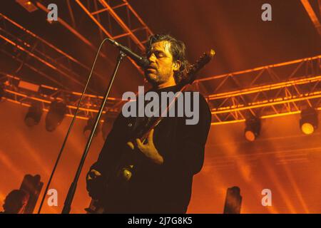 08/05/2022 - Belgian indie pop/rock group BALTHAZAR playing live at Fabrique Milano, Italy Stock Photo