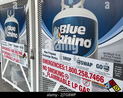 Blue Rhino Steel Propane Tank Exchange In The Propane Tanks