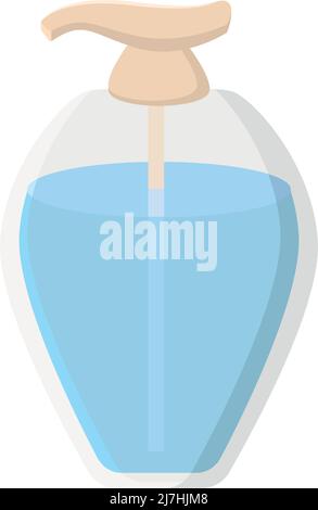 Isolated blue fragance spa vector illustration Stock Vector