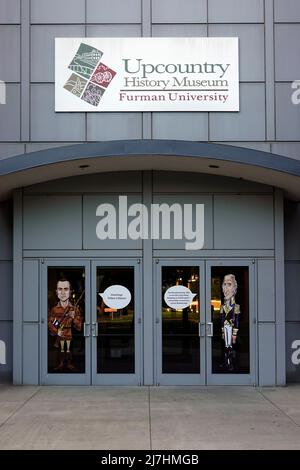 Upcountry History Museum Furman University in Greenville SC Stock Photo