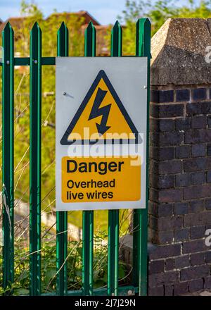 Railway station in Alvechurch, Worcestershire, England. Stock Photo