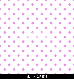 Pattern with small pink circles. Vector illustration. Stock Vector