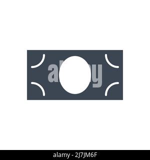 Dollar related vector glyph icon. Dollar sign. Isolated on white background. Editable vector illustration Stock Vector
