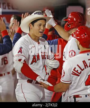 Shohei Ohtani hits first grand slam as a professional