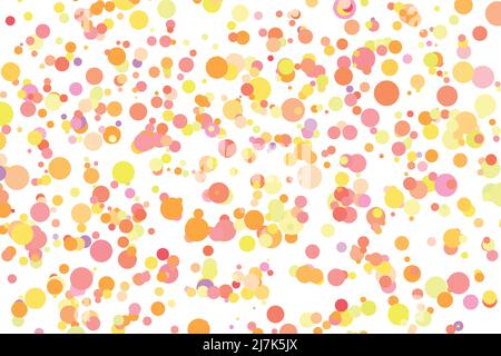 Multicolor background, colorful vector texture with circles. Splash effect banner. Glitter silver dot abstract illustration with blurred drops of rain Stock Vector